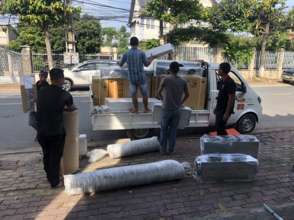 Tháo lắp máy lạnh âm trần quận 7 | 0932.932.329 