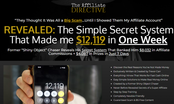 The Affiliate Directive Review – 88VIP 2,000 Bonuses $1,153,856 + OTO 1,2,3,4,5 Link Here