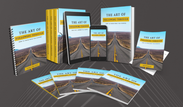 The Art Of Following Through PLR OTO 1 to 4 OTOs Bundle Coupon + 88VIP 3,000 Bonuses Upsell