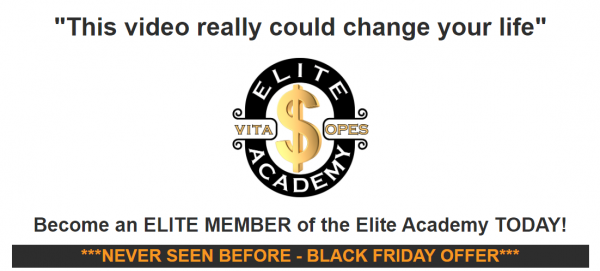 The Elite Academy Member Black Friday Special Review – 88VIP 2,000 Bonuses $1,153,856 + OTO Link Here