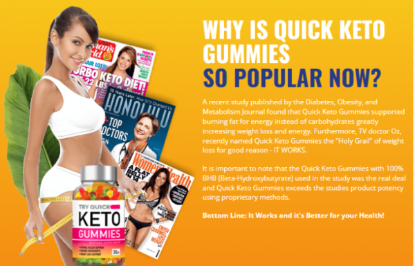 The Truth Behind Quick Keto Gummies France