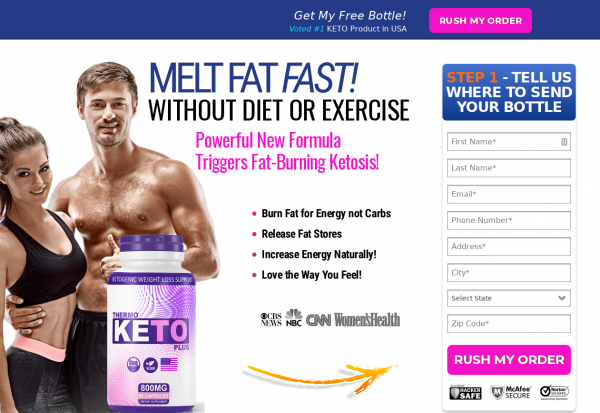 Thermo Keto Plus - Burn Fat For Fuel & Lose Weight