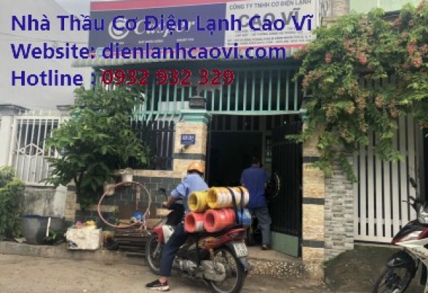 Thi công điều hòa Bình Dương - Cao Vĩ