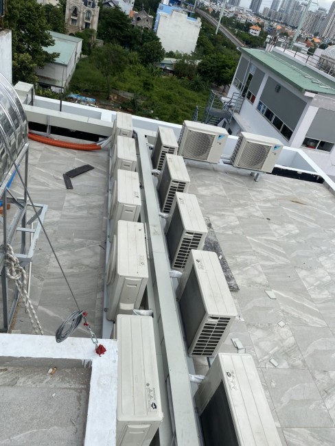 Thi công điều hòa cho bệnh viện ở Gò Vấp