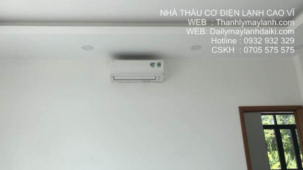 Thi công điều hòa cho khách sạn ở quận 2 | 0932.932.329