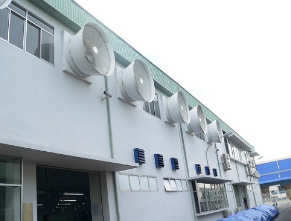 Thi công hệ thống thông gió tại Long An
