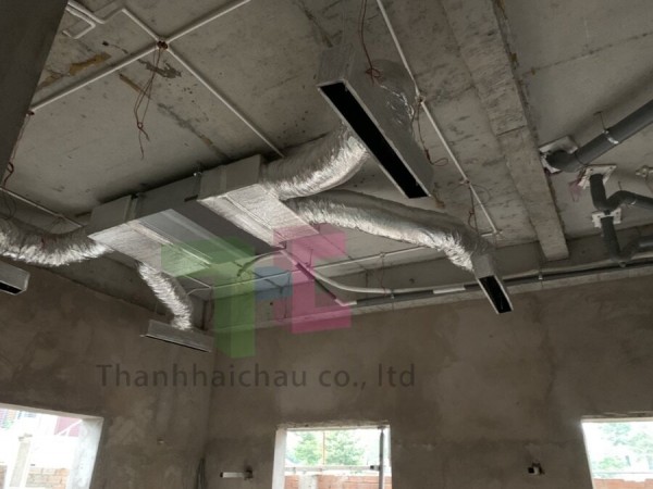 Thi công lắp đặt máy lạnh giấu trần nối ống gió cần nên cần những vật tư nào
