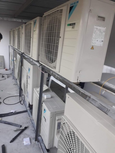 Thi công máy lạnh tại Cần Giờ - 0932.932.329