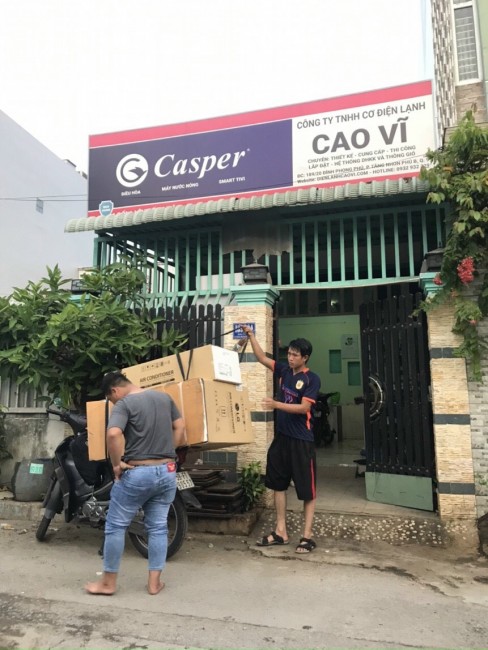 Thi công máy lạnh tại Nhà Bè - Máy lạnh Cao Vĩ
