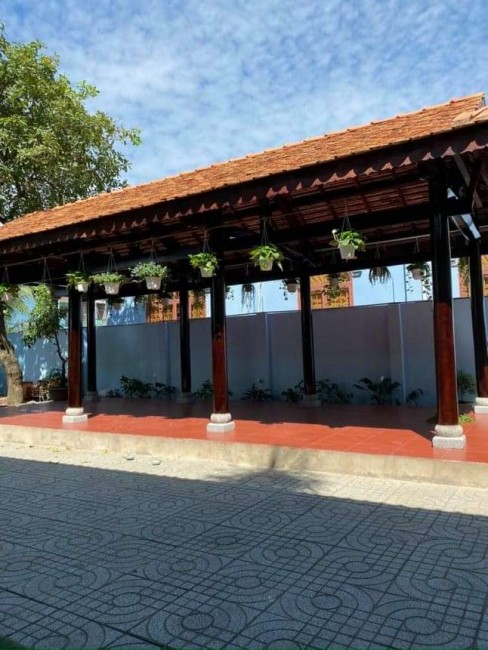 Thi công nhà gỗ 3 gian tại Kiên Giang