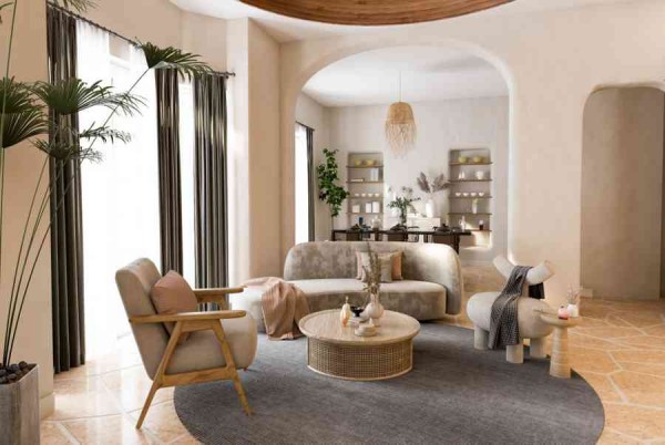 Thích thú không gian sống được bài trí gần gũi, thân thiện với trẻ nhỏ