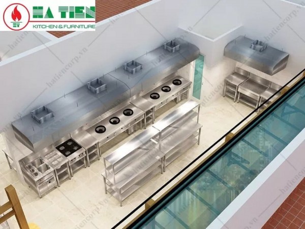 Thiết bị bếp inox công nghiệp