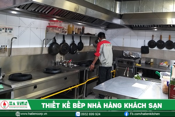 THIẾT KẾ BẾP NHÀ HÀNG KHÁCH SẠN UY TÍN