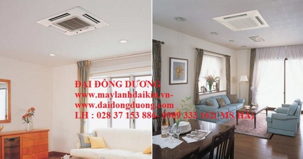 Thiết kế điều hòa âm trần Daikin không chiếm không gian phòng