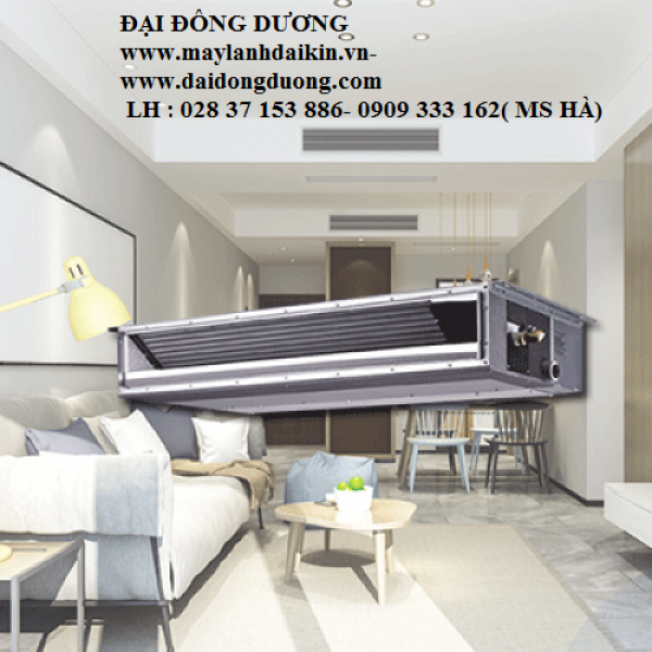 Thiết kế gọn nhẹ nhất trong phạm vi áp suất tĩnh trung bình