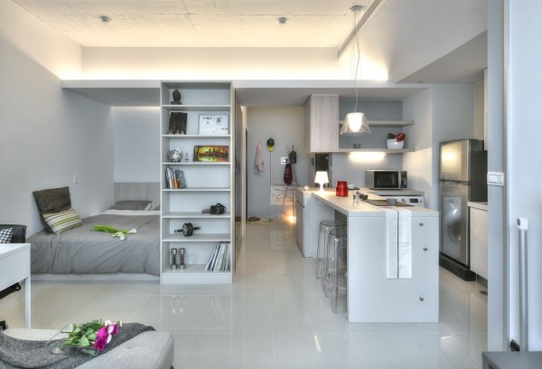 Thiết kế không gian đa chức năng cho nhà hẹp