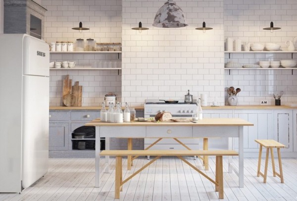 Thiết kế phòng bếp và phòng tắm bằng đá granit đặc biệt sang trọng