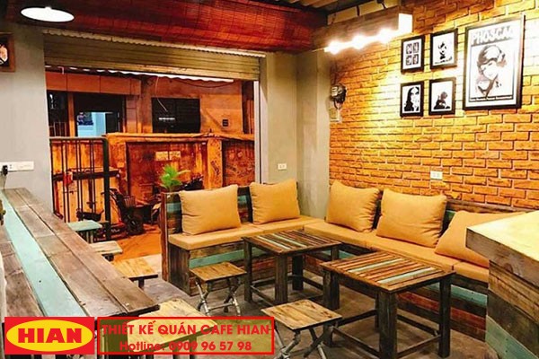 Thiết kế quán cafe bình dân đẹp sáng tạo giá cả rẻ hợp lý