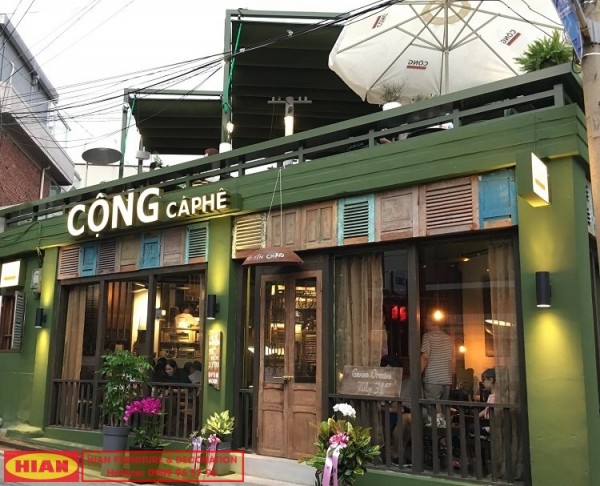 Thiết kế quán cafe hoài cổ giản dị Việt Nam giữa lòng Hàn Quốc