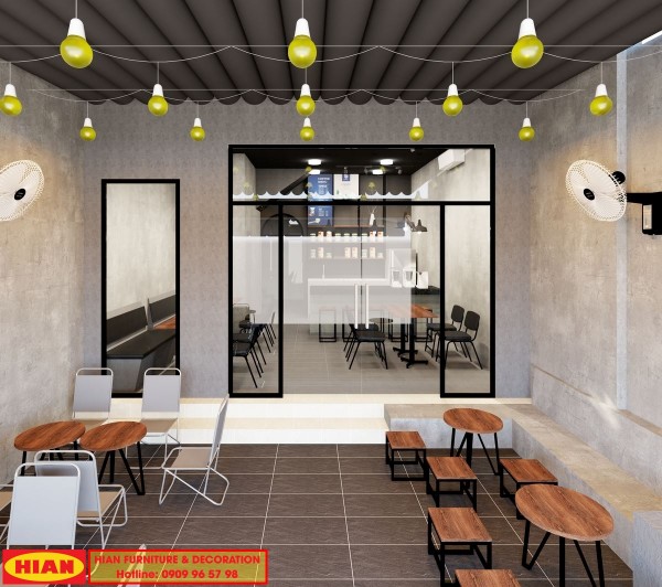 Thiết Kế Quán Cafe Trọn Gói Giá Rẻ Bèo