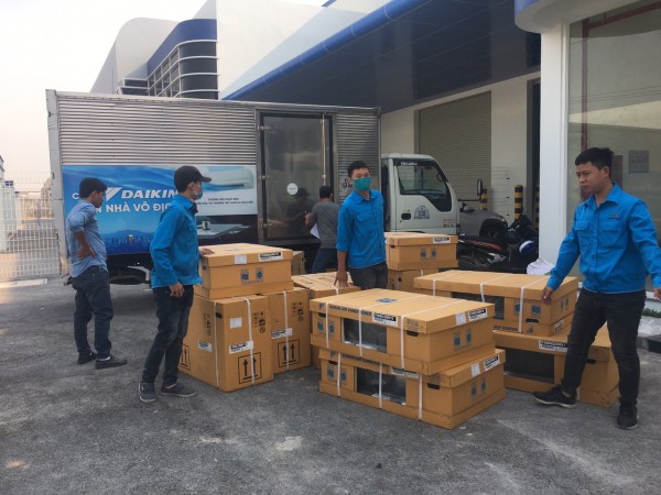 Thiết kế, thi công máy lạnh giấu trần nối ống gió 2.5hp trọn gói
