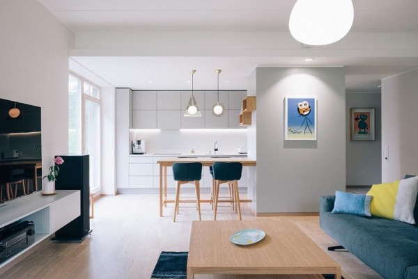 Thiết kế và trang bị nội thất hiện đại cho căn hộ nhỏ