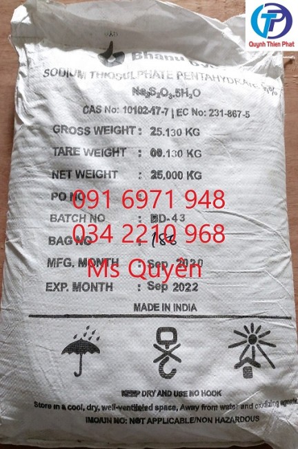 Thio sulphate 99% Bhanu Dyes Ấn Độ số lượng lớn, giá sỉ