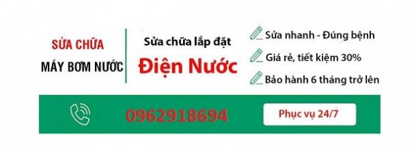 Thợ sửa Điện Nước tại nhà giá rẻ số 1 Hà Nội