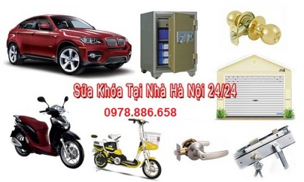 Thợ sửa khóa tại nhà trung thực, giỏi, giá tốt tại Hà Nội