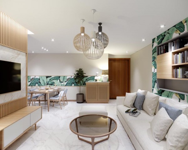 Thoải mái thư giãn trong không gian trang trí sáng tạo đầy mê hoặc