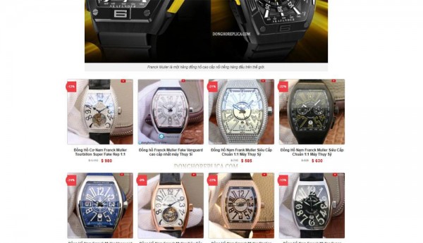 Thông tin chi tiết về đồng hồ Franck Muller siêu cấp loại 1 giá tốt 