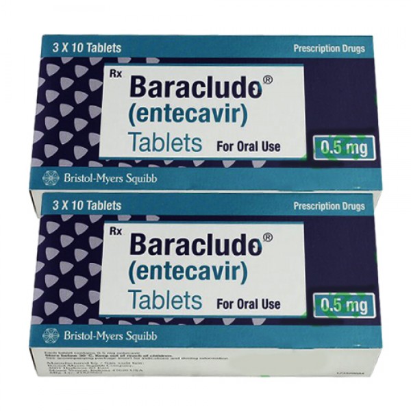 Thông tin cơ bản về thuốc Baraclude 0,5mg