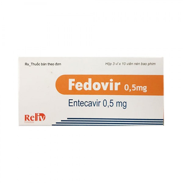 Thông tin cơ bản về thuốc Fedovir 0 5mg