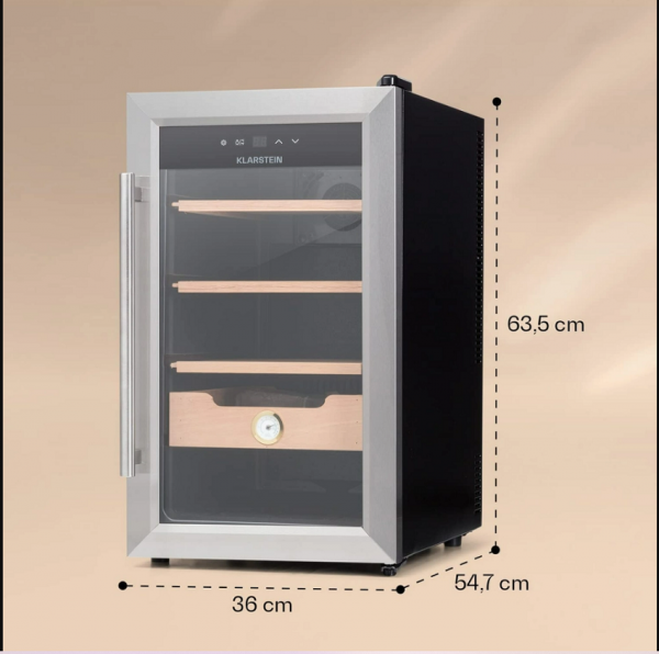 Thông tin tủ ủ xì gà tự động Klarstein KL10036102