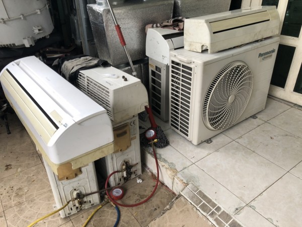 Thu máy lạnh cũ khách sạn Bình Tân | 0932.932.329