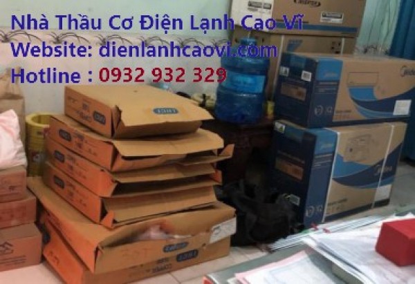 Thu mua máy lạnh cũ khách sạn ở bình dương - Cao Vĩ