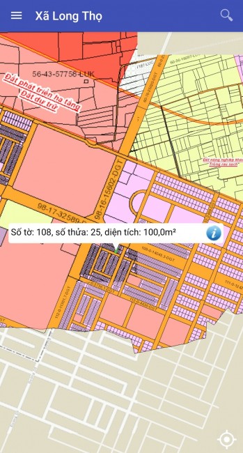 Thuận Lộc Bán Nền Dự Án HUD Thửa Đất Thuộc Tờ 108 Thửa 25 Xã Long Thọ 