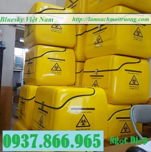 Thùng chở hàng composite, thùng ship đồ ăn, thùng giao hàng tại Hà Nội