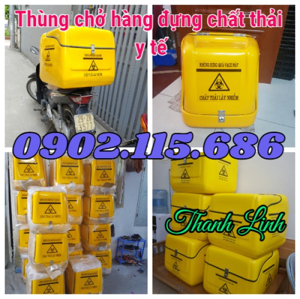 Thùng chở hàng y tế, thùng đựng vật tư y tế 