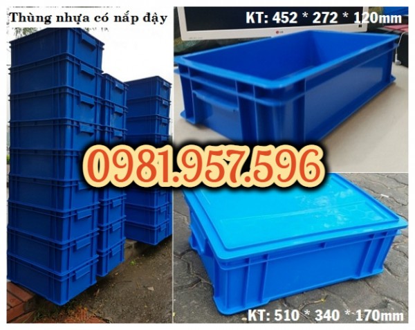 Thùng có nắp đậy, hộp nhựa 10L có nắp, hộp nhựa 20L có nắp