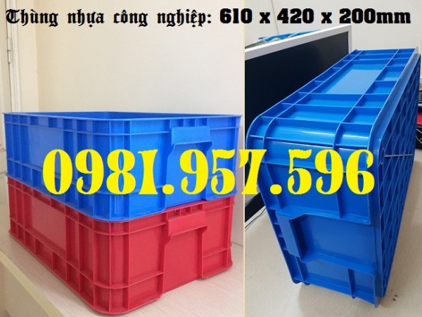 Thùng nhựa B1, hộp nhựa B1, hộp nhựa công nghiệp