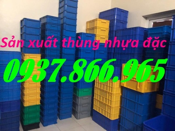 Thùng nhựa bít, thùng nhựa cơ khí, khay nhựa, thùng nhựa b1