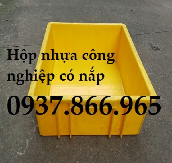 Thùng nhựa cơ khí có nắp tại hà nội, thùng nhựa B10, thùng nhựa giá rẻ