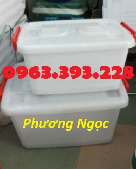 Thùng nhựa DA15, thùng nhựa DA30, hộp nhựa có nắp, thùng nhựa đa năng