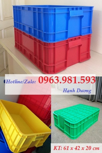 Thùng nhựa đặc B1, sóng nhựa bít