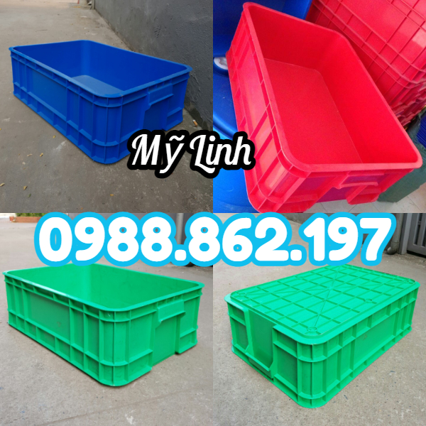 Thùng nhựa đặc B1, thùng nhựa công nghiệp B1