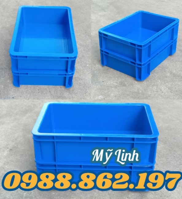 Thùng nhựa đặc B12, sóng nhựa bít B12