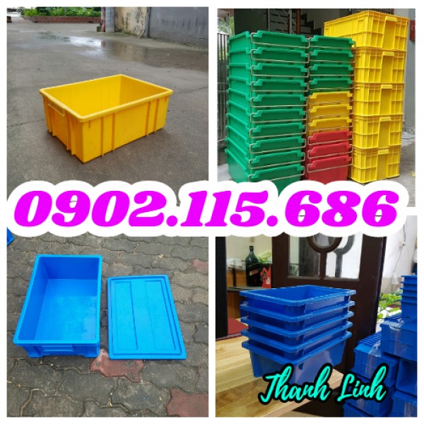 Thùng nhựa đặc, sóng nhựa bít, thùng nhựa giá rẻ,