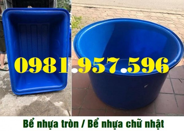 Thùng nhựa làm hệ thủy sinh, bồn nhựa công nghiệp