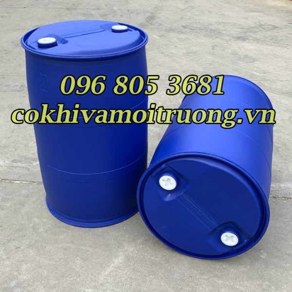 THÙNG PHUY NHỰA 200/220L – NẮP KÍN